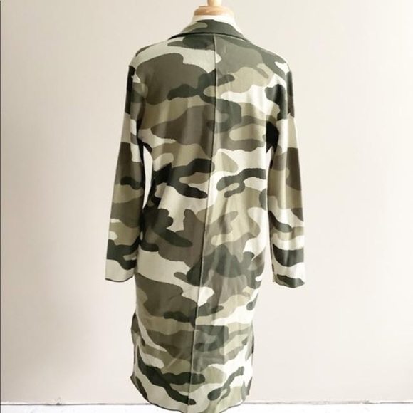 Anthropologie
Green S Maeve Camo Kieran Sweater Coat Cardigan - Picture 10 of 11
